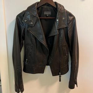 Mackage for Aritzia leather jacket